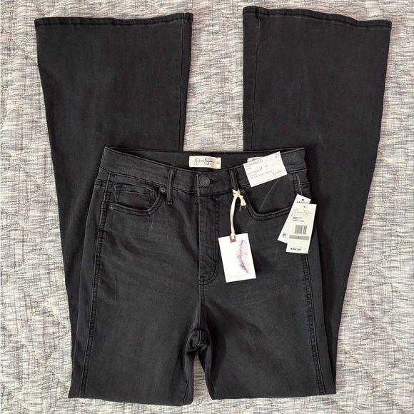 Jessica Simpson Charmed High Rise Flare Jeans Sz 27 NWT | Western Flare Jeans - - Picture 1 of 10